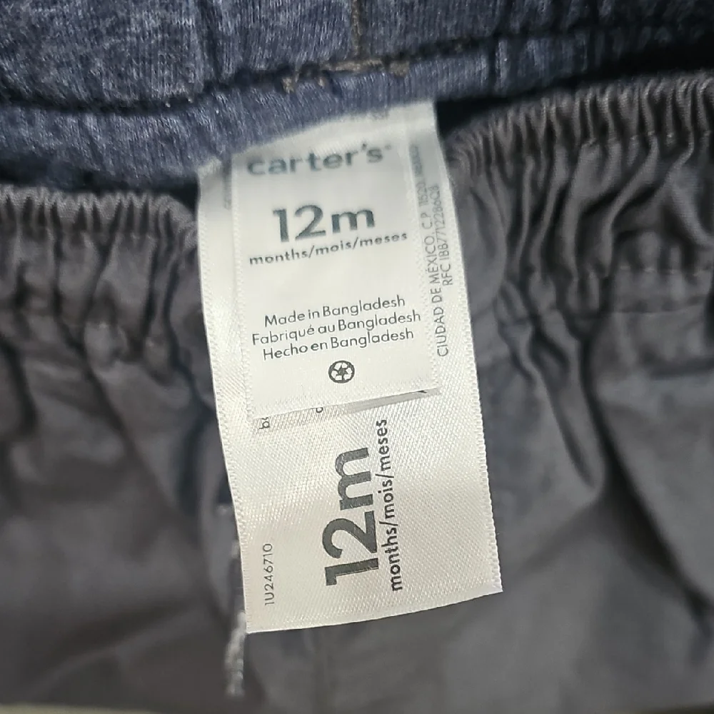Carter's Gray Kids Jogger Pants